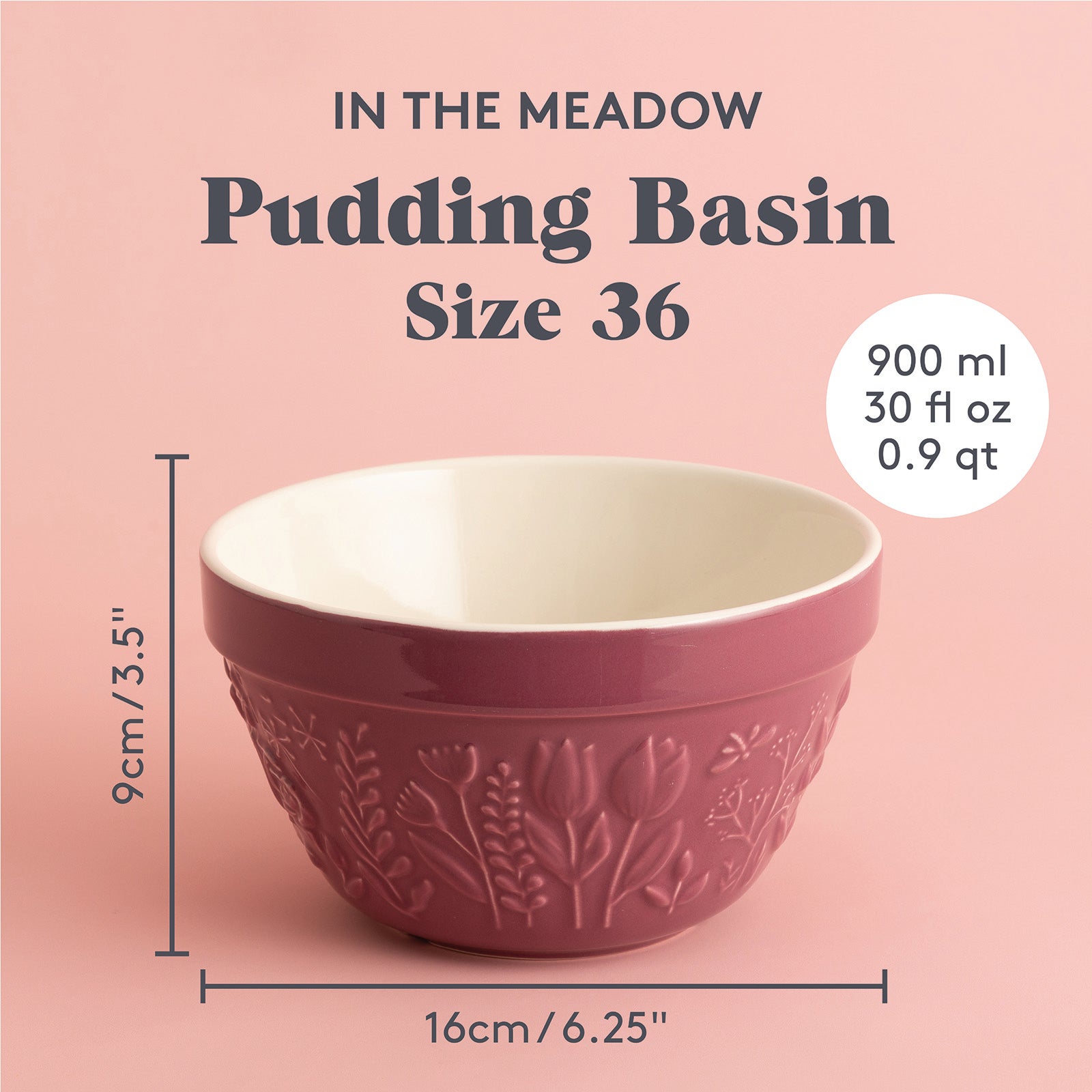 Mason Cash In The Meadow Size 36 All Purpose Bowl, 6.25-Inch