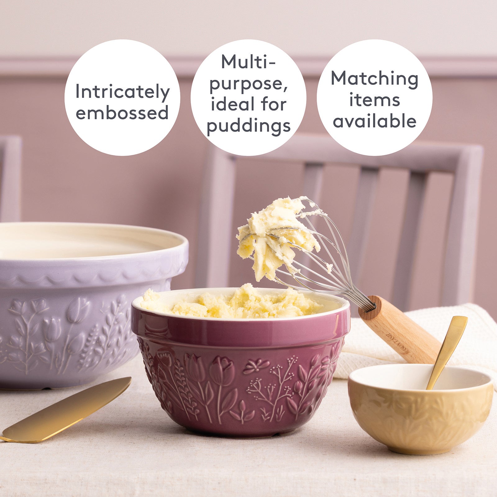 Mason Cash In The Meadow Size 36 All Purpose Bowl, 6.25-Inch