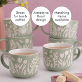 Mason Cash In The Meadow Green Tulip Mug 13.5oz