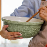 Mason Cash Home to Roost Size 12 Mixing Bowl, 4.25 Quart