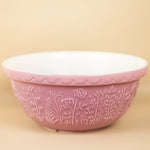 Mason Cash In The Meadow Rose Size 12 Mixing Bowl, 4.25 Quart, Pink