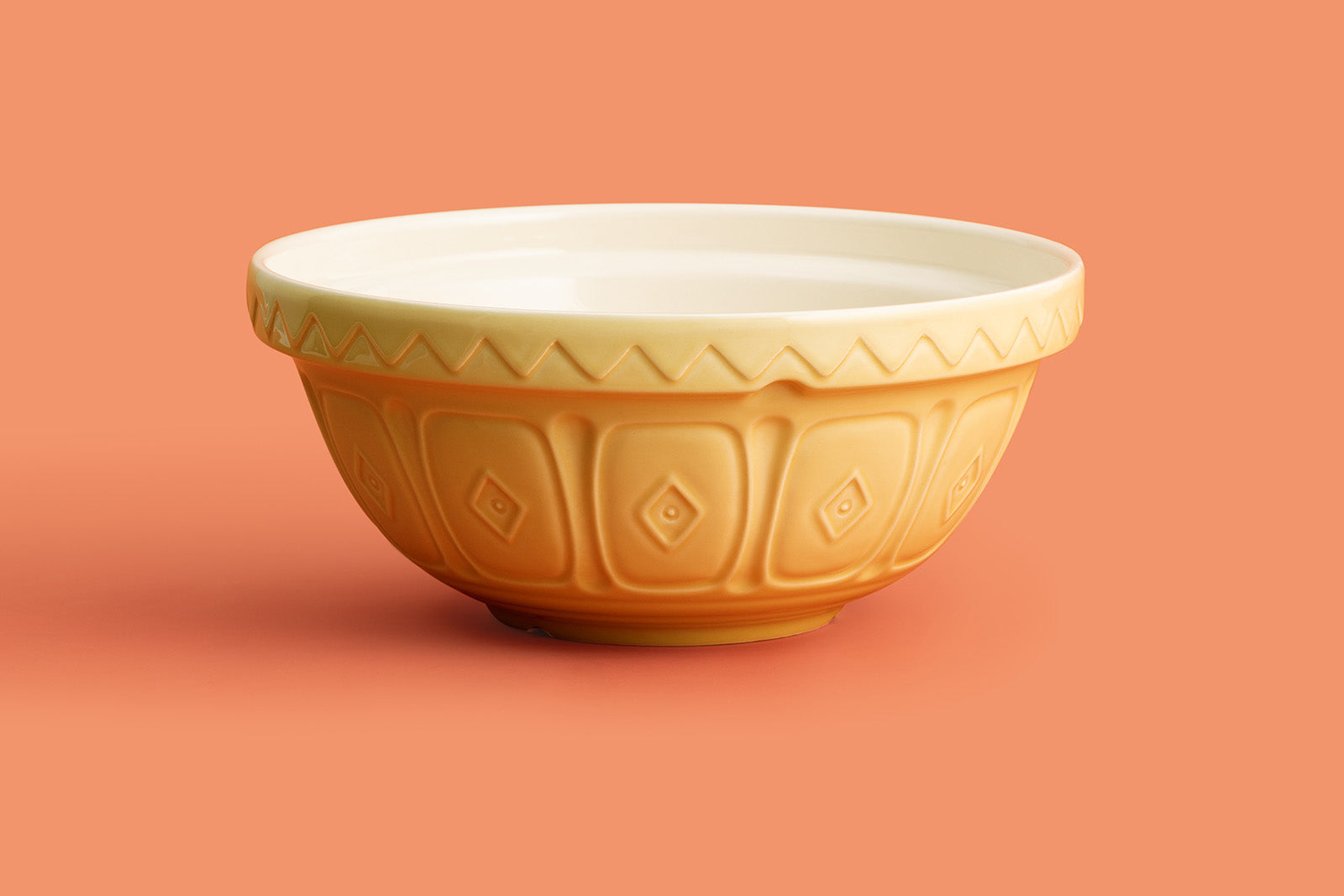 Mason Cash Color Mix Yellow Size 12 Mixing Bowl, 4.25 Quart
