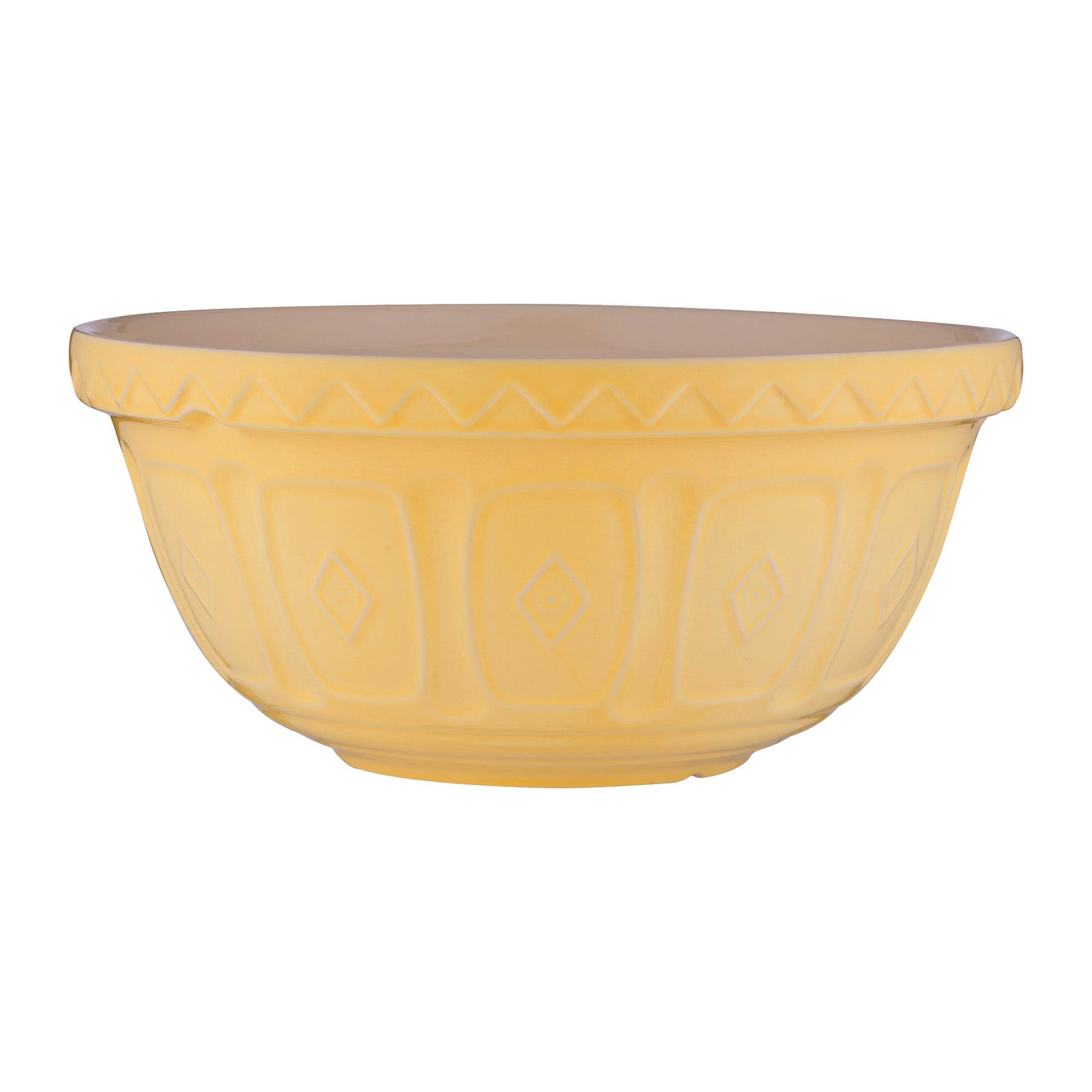 Mason Cash Color Mix Yellow Size 12 Mixing Bowl, 4.25 Quart