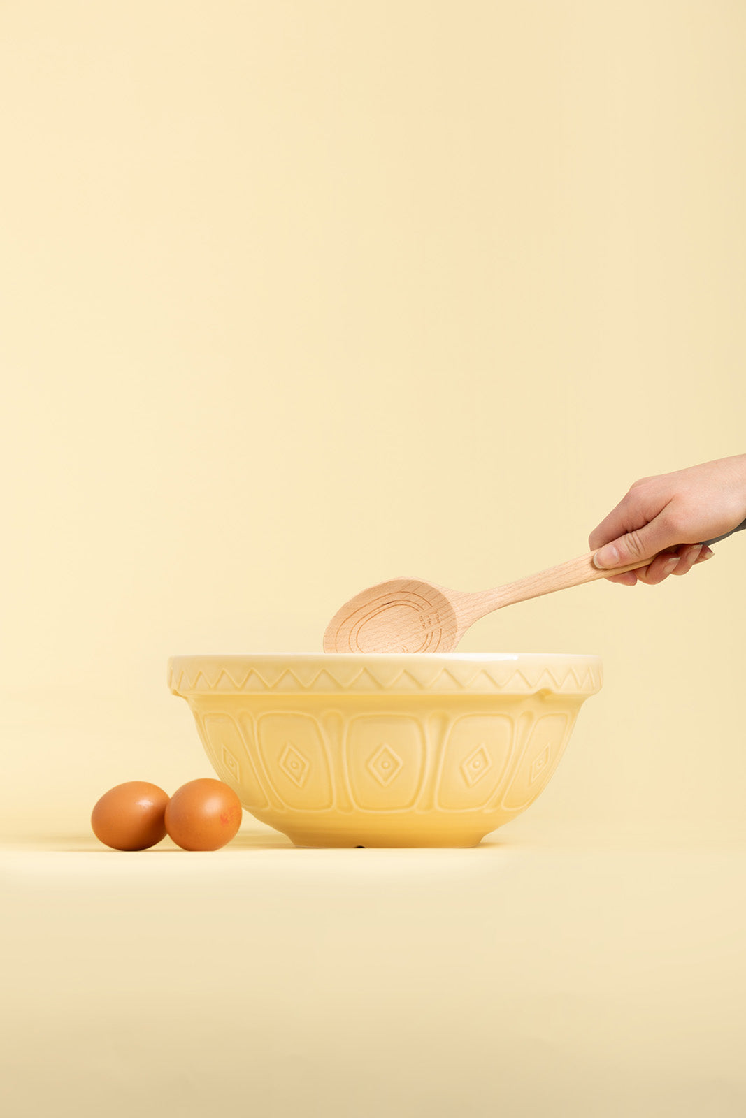 Mason Cash Color Mix Yellow Size 18 Mixing Bowl, 2.85 Quart
