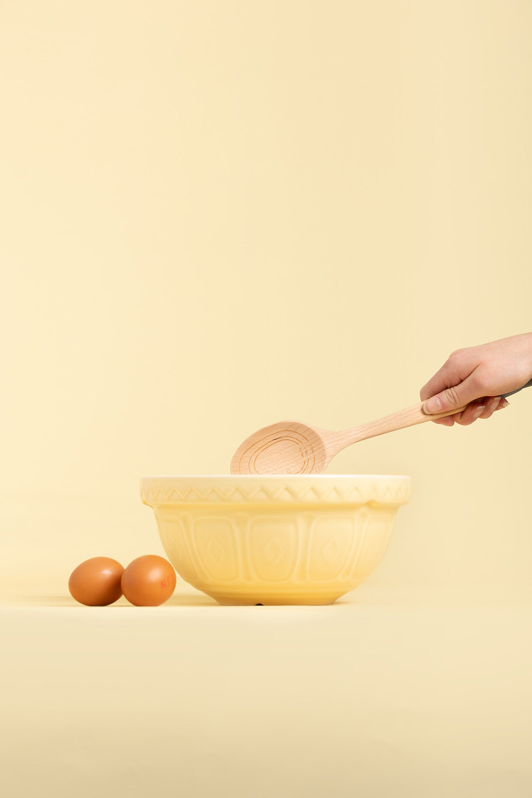 Mason Cash Color Mix Yellow Size 24 Mixing Bowl, 2.15 Quart