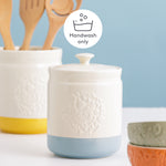 Mason Cash Home to Roost Small Storage Crock, 6" x 4.5"