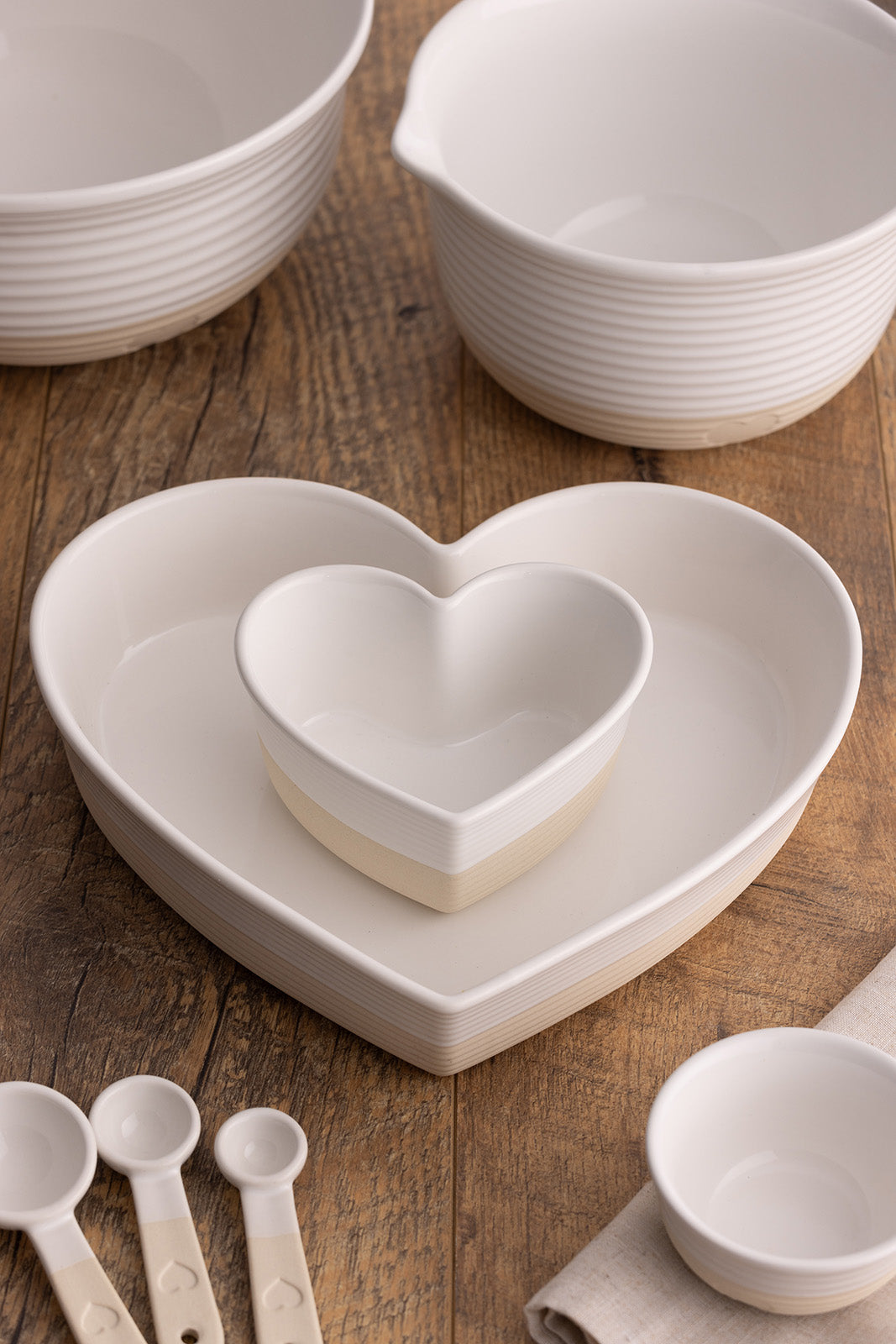 Mason Cash Rustic Charm Utensil Jar, Stoneware Kitchen Tool Organizer