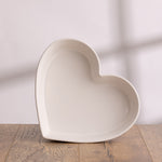 Mason Cash Rustic Charm Heart Oven Dish, 11" Stoneware Baking Dish with Embossed Design