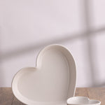 Mason Cash Rustic Charm Heart Baking Dish, 5.5" 375ml Mini Stoneware Oven Dish