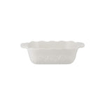 Mason Cash In The Meadow Square Baker with Embossed Floral Design, Cream