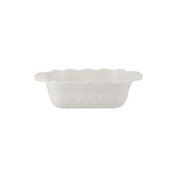 Mason Cash In The Meadow Square Baker with Embossed Floral Design, Cream