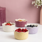 Mason Cash In The Meadow Ramekins with Embossed Floral Design, Set of 4