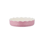 Mason Cash In The Meadow Pie Dish with Embossed Floral Design, Pink