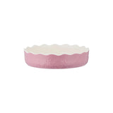 Mason Cash In The Meadow Pie Dish with Embossed Floral Design, Pink