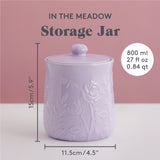 Mason Cash In The Meadow Small Storage Crock, 6" x 4.5"