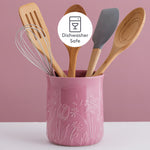 Mason Cash In The Meadow Utensil Crock, 6" x 5"