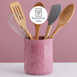 Mason Cash In The Meadow Utensil Crock, 6" x 5"