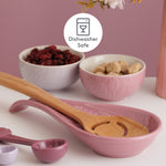 Mason Cash In The Meadow Stoneware Spoon Rest with Embossed Floral Design