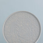 Mason Cash Home to Roost Round Platter, 12-Inch