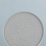 Mason Cash Home to Roost Round Platter, 12-Inch
