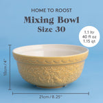Mason Cash Home to Roost Size 30 Mixing Bowl, 1.15 Quart