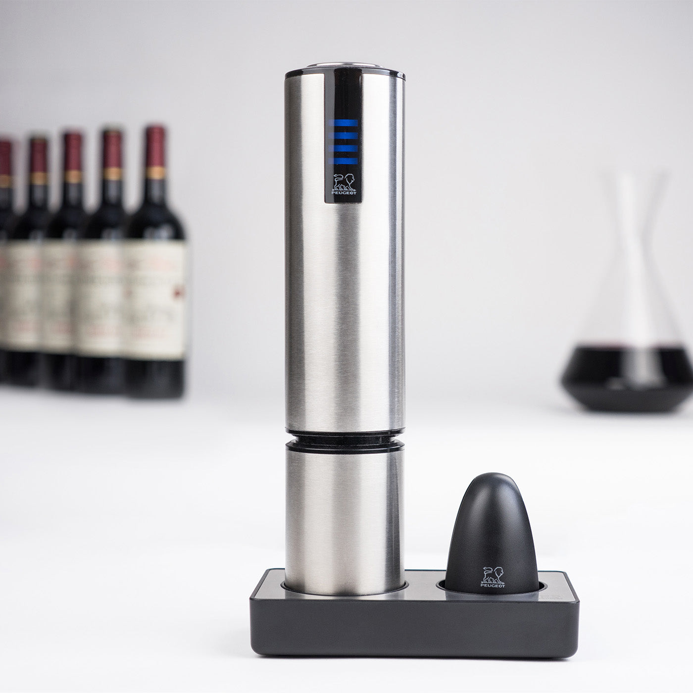 Peugeot Elis Touch Rechargeable Corkscrew Wine Opener