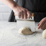 Mason Cash Innovative Kitchen Bench Scraper, 4-in-1 Dough Cutter with Herb Stripper