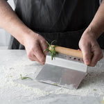 Mason Cash Innovative Kitchen Bench Scraper, 4-in-1 Dough Cutter with Herb Stripper