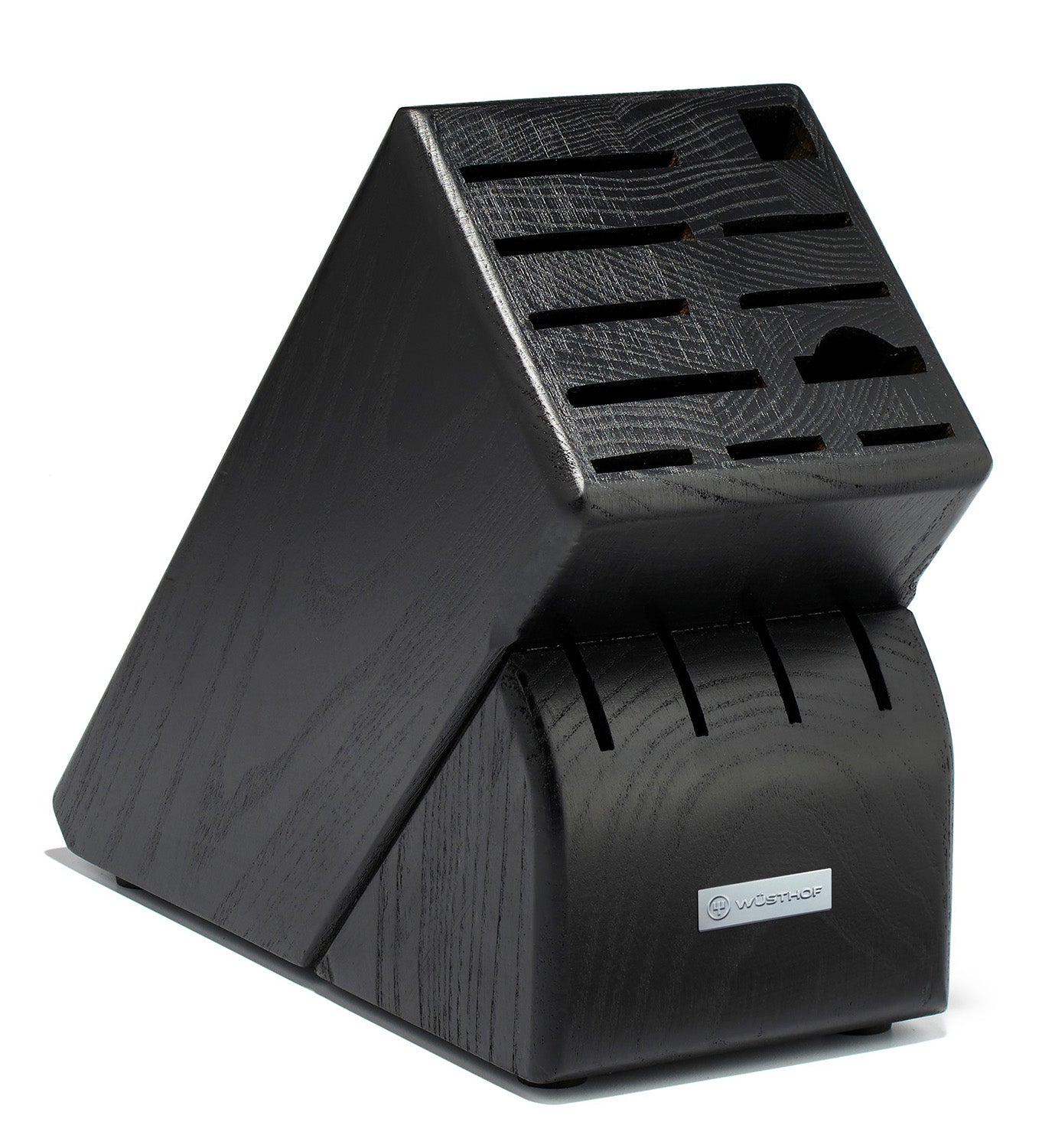 Wusthof 15-Slot Knife Storage Block, Black
