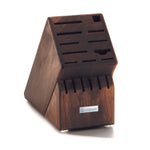 Wusthof 17 Slot Storage Block, Walnut