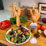 Mobi Handy Hand Shaped Salt and Pepper Mill, Right Hand