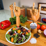 Mobi Handy Hand Shaped Salt and Pepper Mill, Right Hand