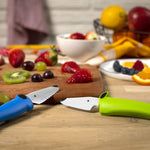 Kuhn Rikon Kinder Kitchen Essential Knife Set, Blue/Green