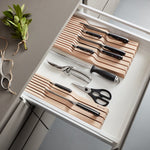 Wusthof 7-Slot In-Drawer Knife Storage Tray Block, Beechwood