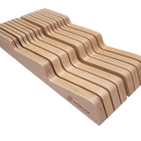 Wusthof 14-Slot In-Drawer Knife Storage Tray Block, Beechwood
