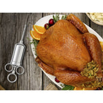 HIC 2 Ounce Meat Marinade Injector Needle, Stainless Steel