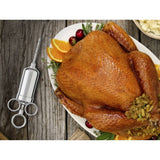HIC 2 Ounce Meat Marinade Injector Needle, Stainless Steel