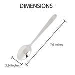 Fino Demi Spoon Set, 18/10 Stainless Steel, Set of 4