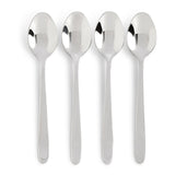 Fino Demi Spoon Set, 18/10 Stainless Steel, Set of 4