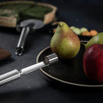 Kuhn Rikon Essential Apple Corer, Stainless Steel Handle and Blade