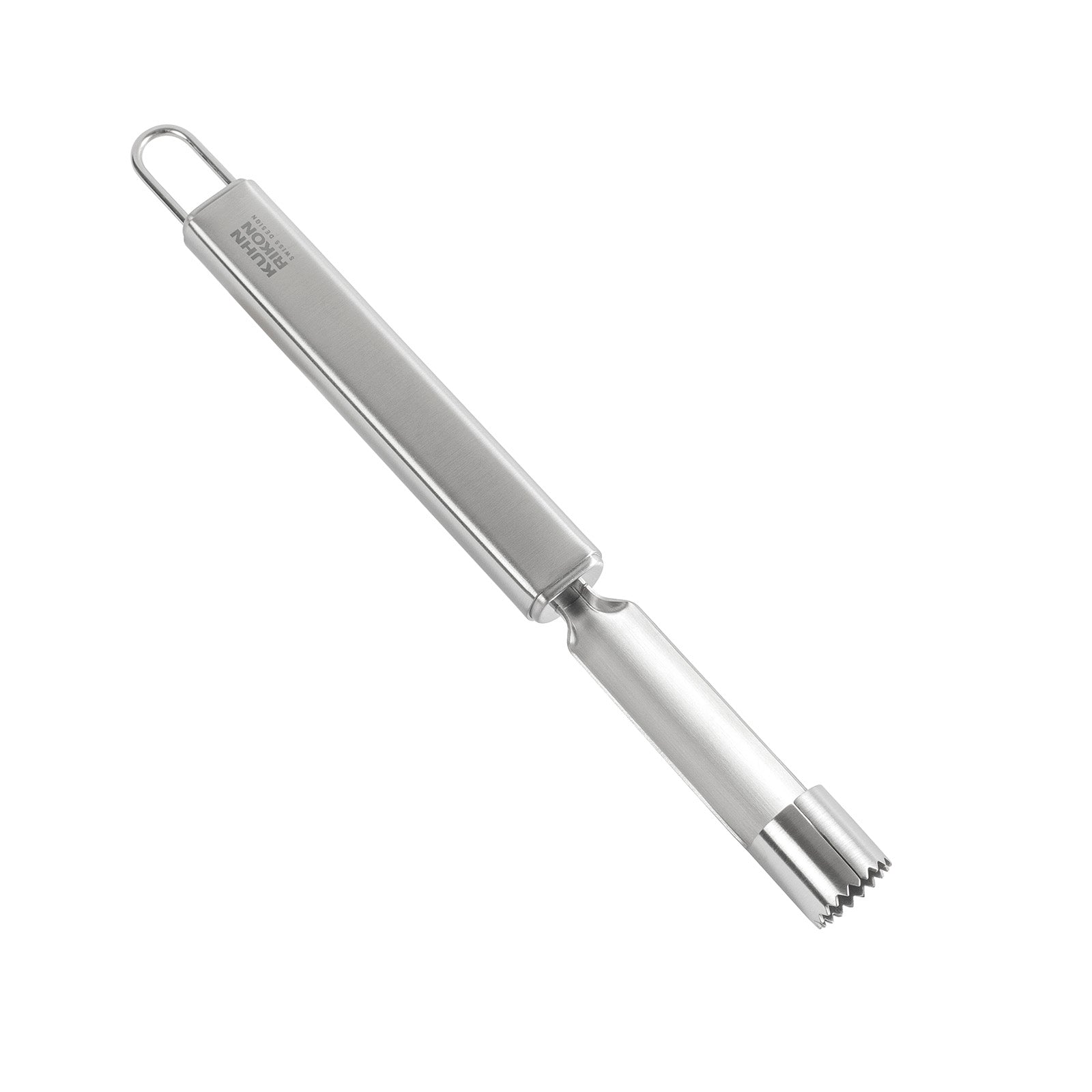 Kuhn Rikon Essential Apple Corer, Stainless Steel Handle and Blade