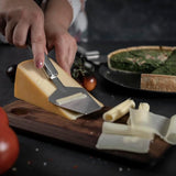 Kuhn Rikon Essential Cheese Slicer, Stainless Steel Blade for Hard & Semi-Hard Cheeses