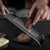 Kuhn Rikon Essential Fine Grater with Ultra-Sharp Stainless Steel Blade for Cheese, Citrus Zest, & Spices