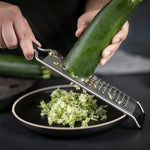 Kuhn Rikon Essential Medium Grater with Ultra-Sharp Stainless Steel Blade for Cheese, Vegetables & Fruit