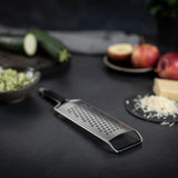 Kuhn Rikon Essential Medium Grater with Ultra-Sharp Stainless Steel Blade for Cheese, Vegetables & Fruit