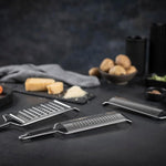 Kuhn Rikon Essential Medium Grater with Ultra-Sharp Stainless Steel Blade for Cheese, Vegetables & Fruit