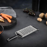 Kuhn Rikon Essential Coarse Grater with Ultra-Sharp Stainless Steel Blade for Vegetables, Cheese & Potatoes
