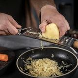 Kuhn Rikon Essential Coarse Grater with Ultra-Sharp Stainless Steel Blade for Vegetables, Cheese & Potatoes