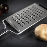 Kuhn Rikon Essential Coarse Grater with Ultra-Sharp Stainless Steel Blade for Vegetables, Cheese & Potatoes