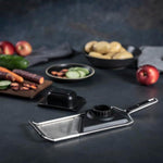 Kuhn Rikon Essential Mandoline Slicer with Adjustable Stainless Steel Blade for Vegetables & Fruit